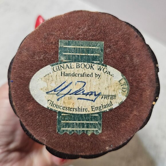 Vintage Original Book Works Resin Pen Holder Gloucestershire, England - Picture 5 of 8